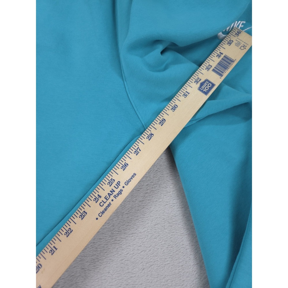 Nike Sportswear Club Fleece Joggers Bright Turquoise Pants Mens Large - Picture 6 of 7